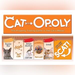Catopoly board game